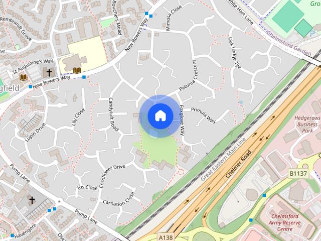 Apartment for rent in Springfield, Chelmsford
