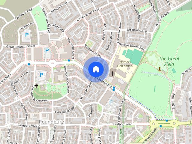 Apartment for rent in Poundbury, Fordington