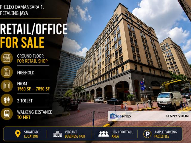 Shop for sale in Petaling, Damansara Damai