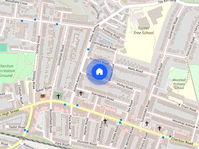 House for rent in Morehall, Folkestone and Hythe