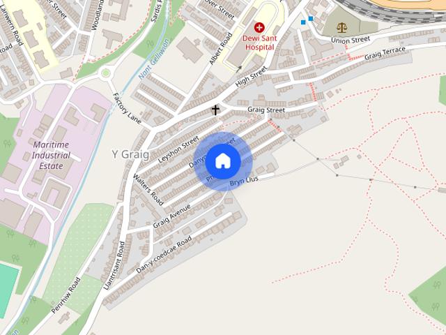 House for rent in Pontypridd, Wales