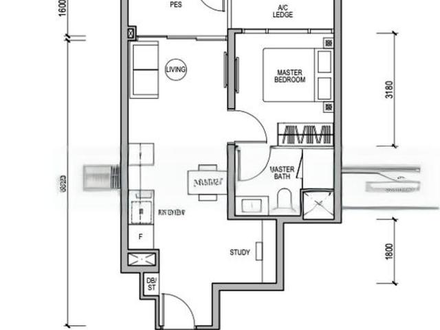 Apartment for sale in 12 Central, Toa Payoh