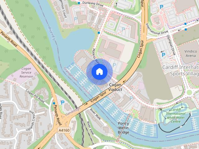 Apartment for rent in Cardiff International Sports Village, Falcon Lodge
