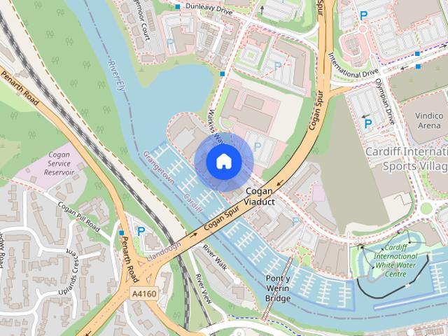 Apartment for rent in Cardiff International Sports Village, Falcon Lodge
