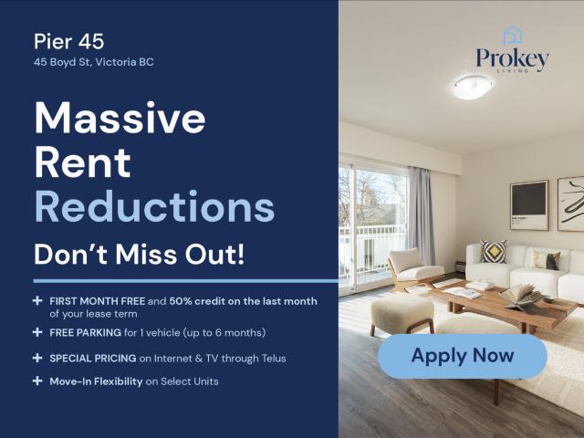 Apartment for rent in Victoria, British Columbia