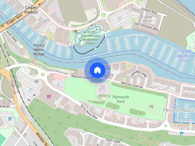 House for rent in Penarth Marina, Penarth