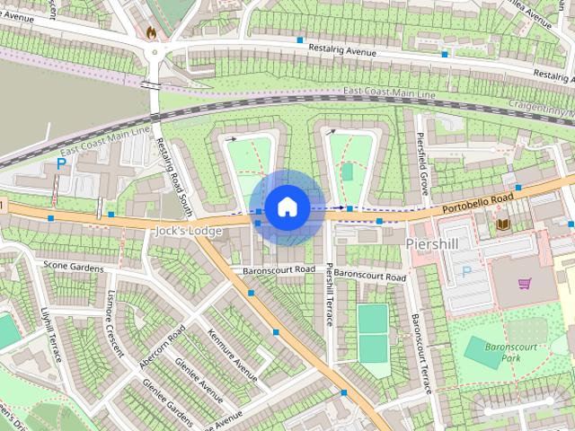 Apartment for rent in Piershill, Scotland