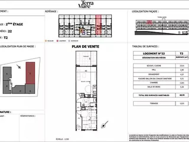 Appartement vente à Ajaccio, Pietrosella