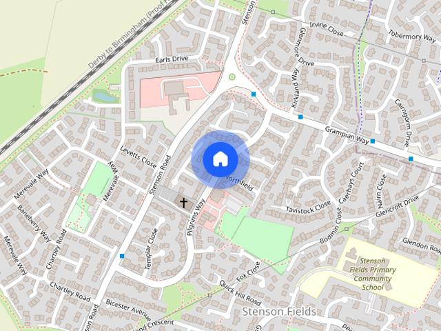 House for rent in Stenson Fields, Egginton