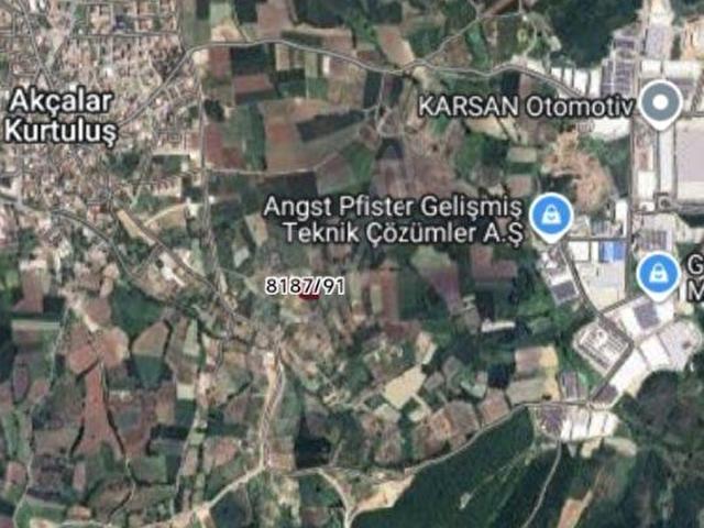 Nilüfer, Bursa içerisinde satılık Arsa