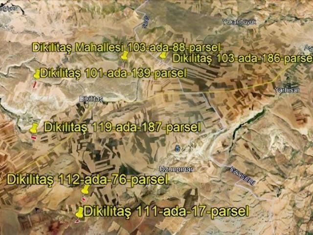 Pinarbaşi, Kayseri içerisinde satılık Arsa