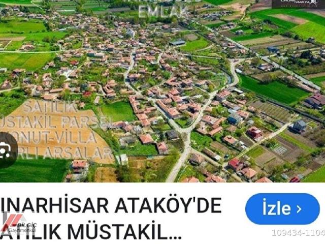 Ataköy, Pınarhisar içerisinde satılık Arsa