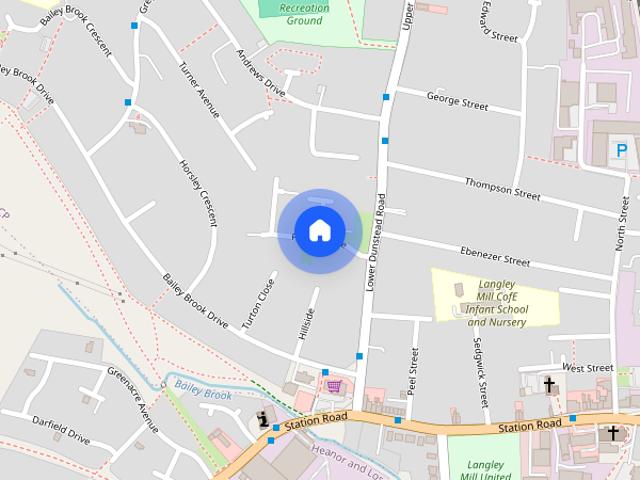 House for rent in Aldercar and Langley Mill CP, Kedleston