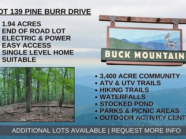Land for sale in Purlear, North Carolina
