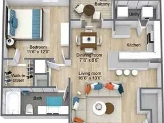 Apartment for rent in Dougherty, Georgia