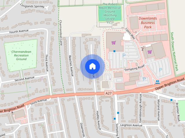 House for rent in Worthing, West Sussex