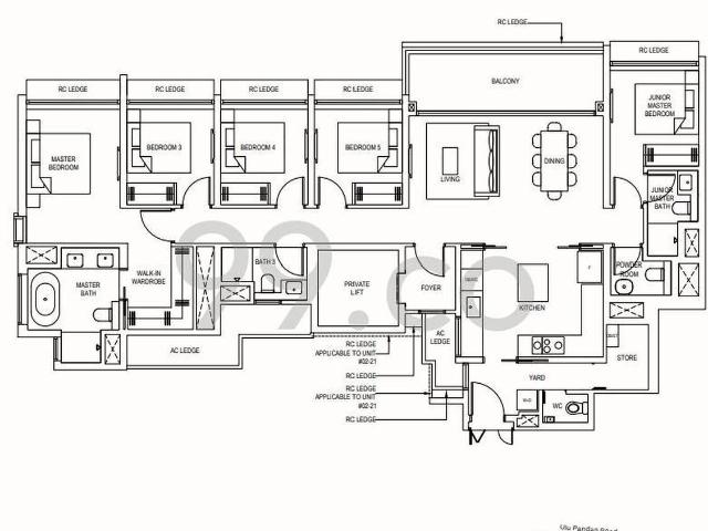 Condominium for sale in Bukit Timah, 23 North West