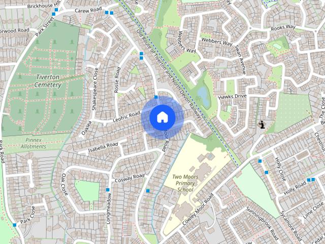 House for rent in Newton St Cyres, Devon