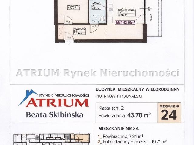 Mieszkanie na sprzedaż w Piotrków Trybunalski, Łódzkie
