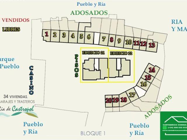 Piso en venta en Castropol