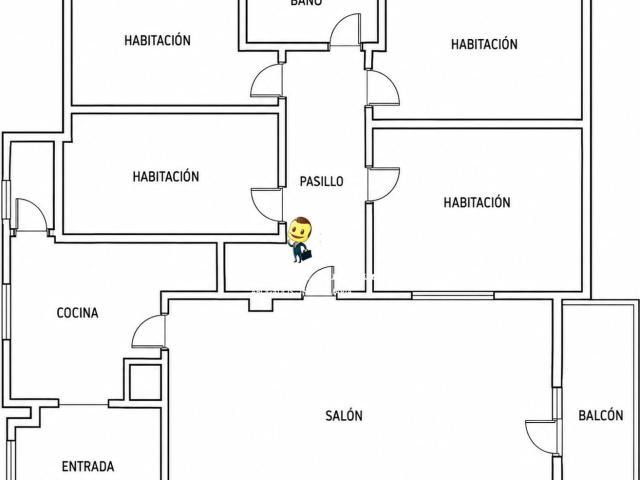 Apartamento en alquiler en San Bernardo, Salamanca