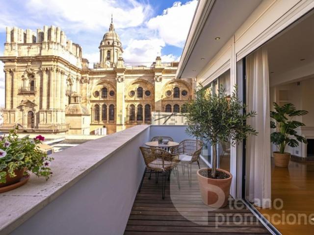 Ático en alquiler en Centro, Málaga-Costa del Sol