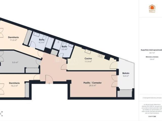 Piso en venta en Pla de Mallorca, Baleares