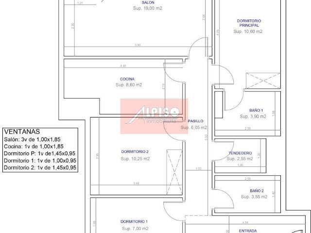 Apartamento en alquiler en Montealegre, Ourense