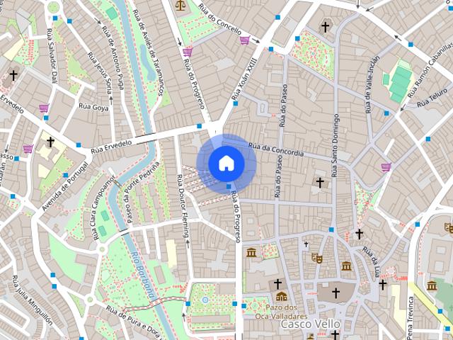 Apartamento en alquiler en Centro, Ourense