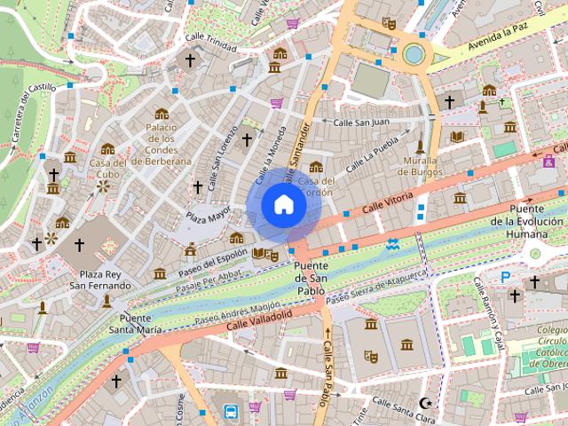Apartamento en alquiler en Centro, Burgos