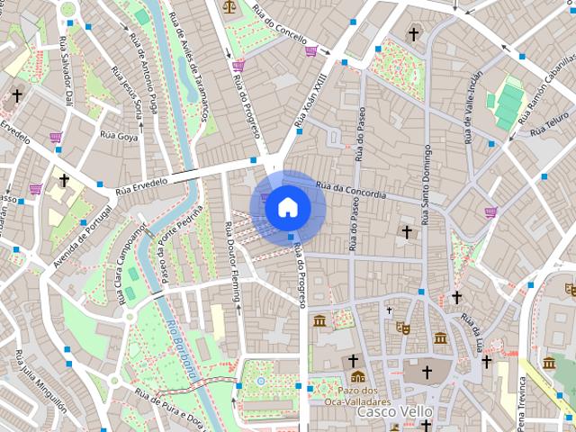 Apartamento en alquiler en Centro, Ourense