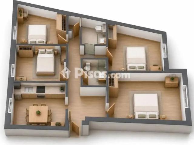 Apartamento en alquiler en Centro, Burgos