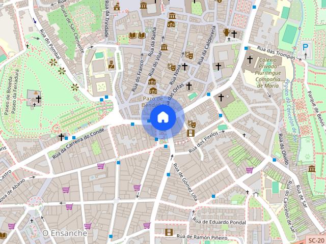 Apartamento en alquiler en Santiago de Compostela, Santiago