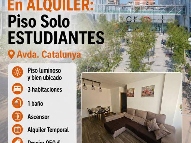 Piso en alquiler en els Quatre Garrofers, Tarragonès