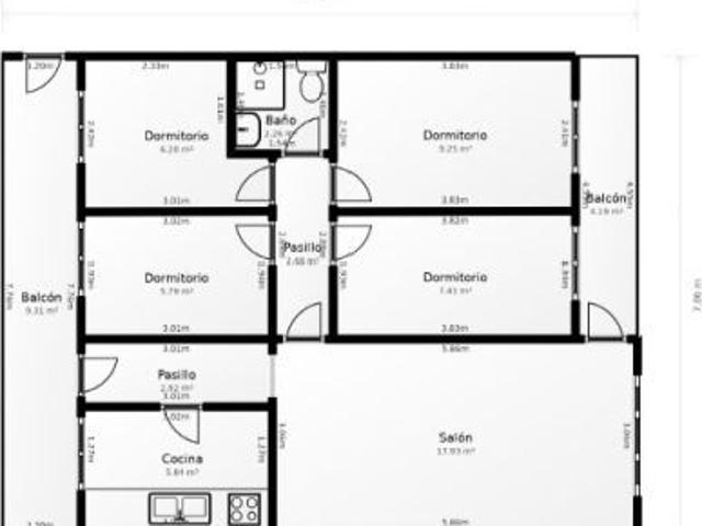 Piso en venta en la Plana Alta, Valencia