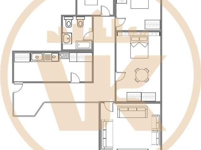 Piso en venta en Pontedeume, Souto da Vila