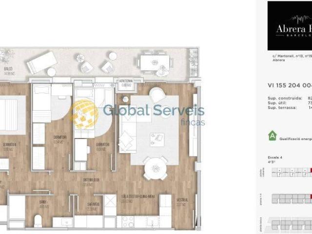 Piso en venta en Abrera