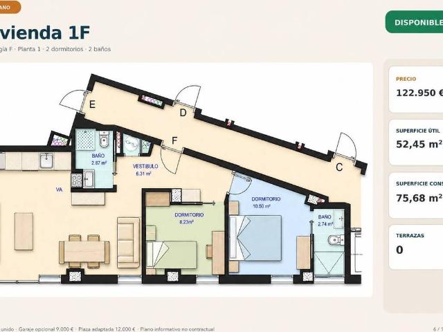 Piso en venta en Alcantarilla, Área Metropolitana de Murcia