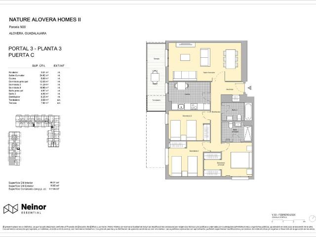 Piso en venta en Alovera, Castilla-La Mancha