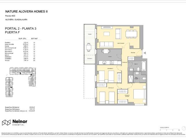 Piso en venta en Alovera, Castilla-La Mancha