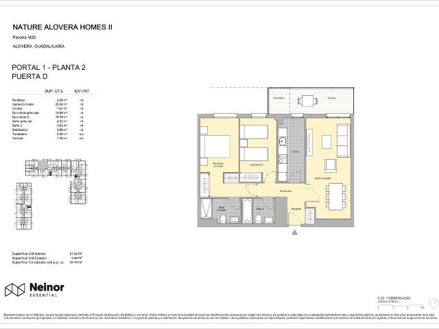 Piso en venta en Alovera, Castilla-La Mancha