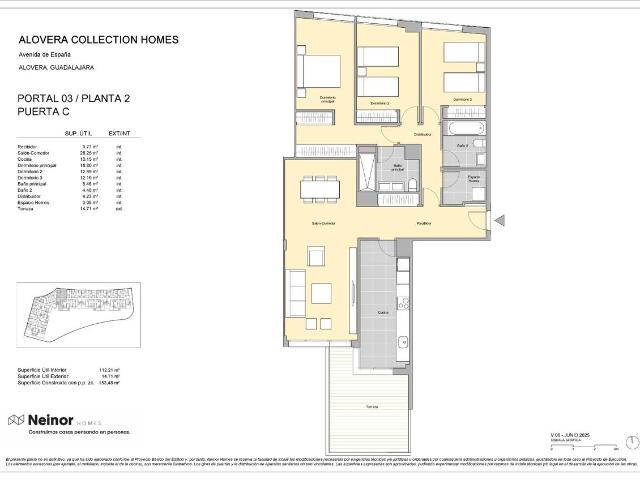 Piso en venta en Alovera