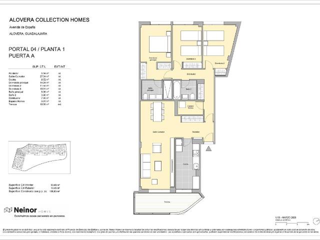 Piso en venta en Alovera, Castilla-La Mancha