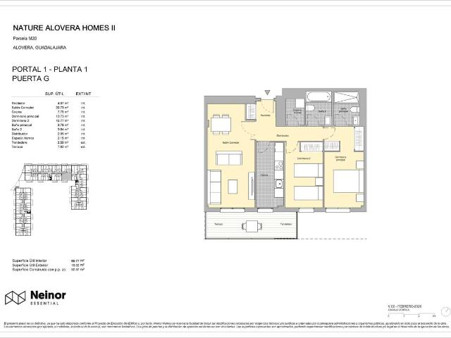Piso en venta en Alovera, Castilla-La Mancha