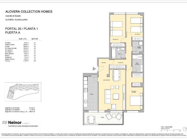Piso en venta en Alovera