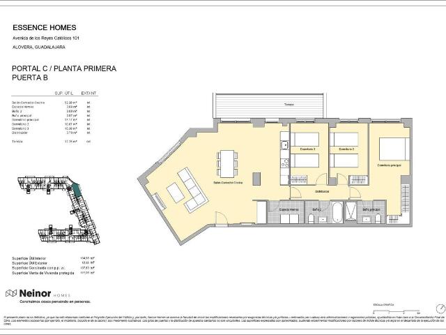 Piso en venta en Alovera, Castilla-La Mancha