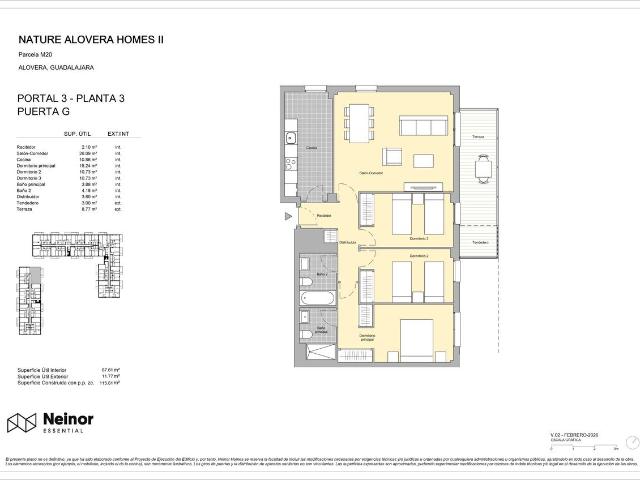 Piso en venta en Alovera, Castilla-La Mancha