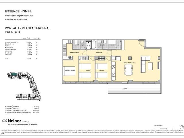 Piso en venta en Alovera, Guadalajara