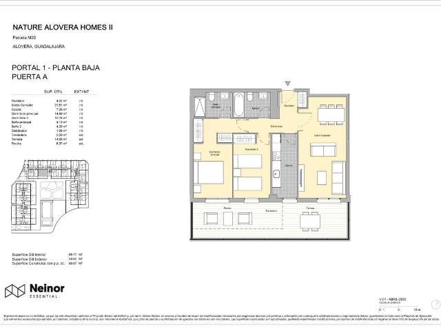 Piso en venta en Alovera, Guadalajara