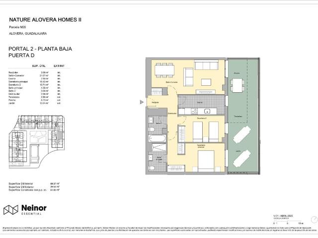 Piso en venta en Alovera, Guadalajara